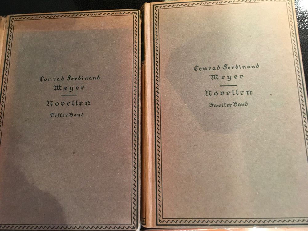 Livres: Conrad Ferdinand Meyer gesammelte Werke 1920 – D'occasion à Oberwil BL par elk_wf5x 4