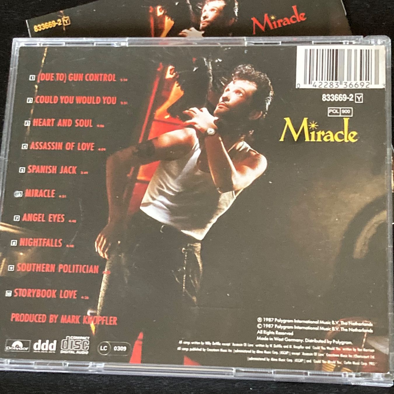 CD: Willy DeVille - Miracle – Usato da Bern venduto da Ntsamina 1