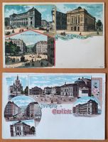 Souvenir de Genéve - 2 Ansichtskarte
