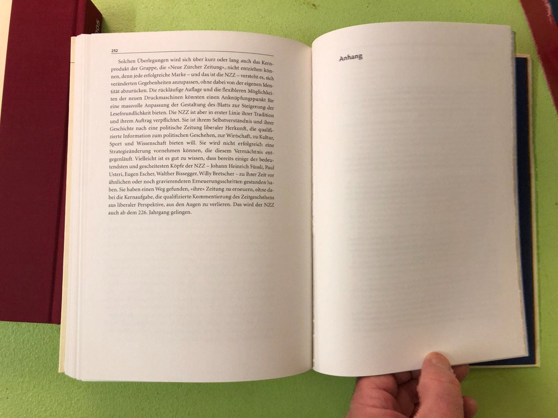 Libri: Maissen / Meyer: NZZ 1780 - 2005, 2 Bde. – Usato da Zürich venduto da allp 9