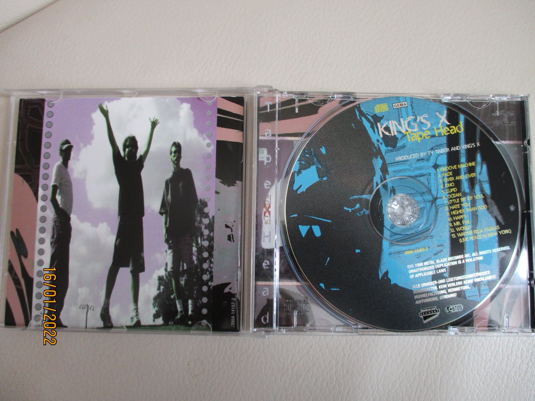 CD: King's X -  Tape Head – Usato da Liestal venduto da Disc-Point 1