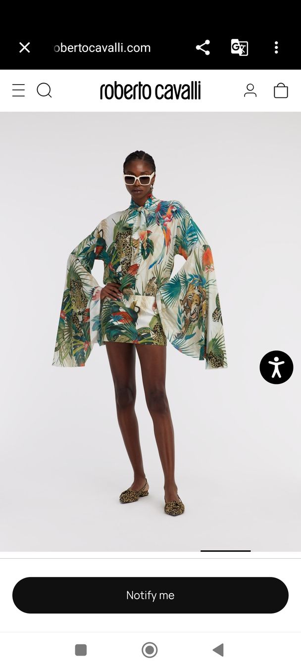Roberto Cavalli Camicette: Roberto Cavalli Luxus Bluse NP CHF 1647 – Nuovo (secondo la descrizione) da Murg venduto da mar_bkc8 6
