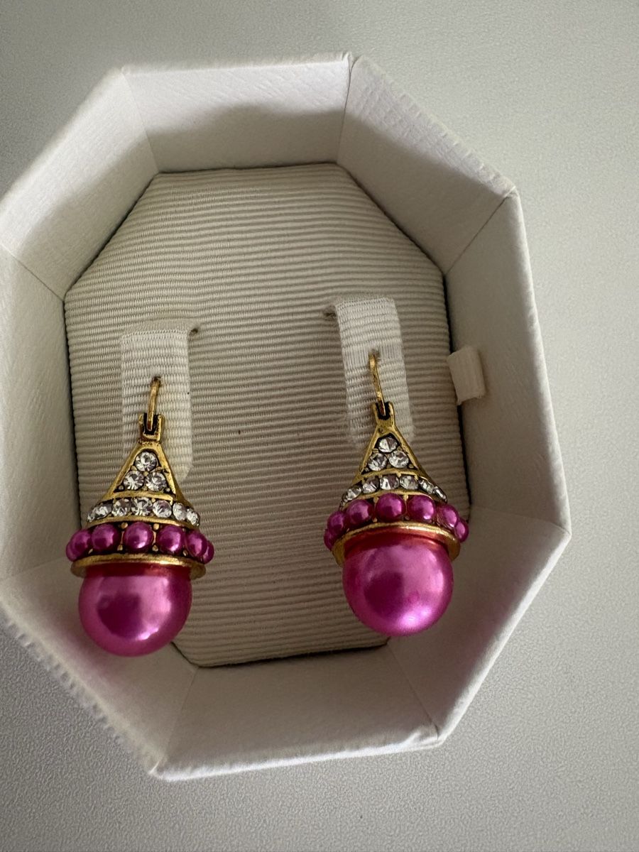 Orecchini pendenti & Orecchini a lobo: Perlenohrringe pink , NEU – Nuovo (secondo la descrizione) da Obbürgen venduto da bugi6868 4