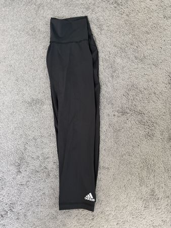 Adidas Leggings Schwarz Groesse M neuwertig