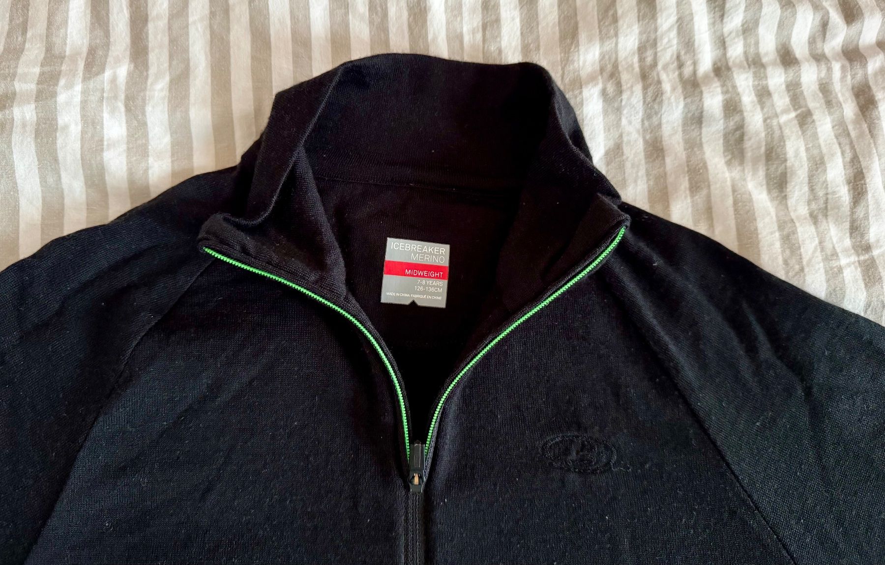 Thermo-Langarmshirt ICEBREAKER Merino Midweight 7-8 Jahre (Gebraucht ...