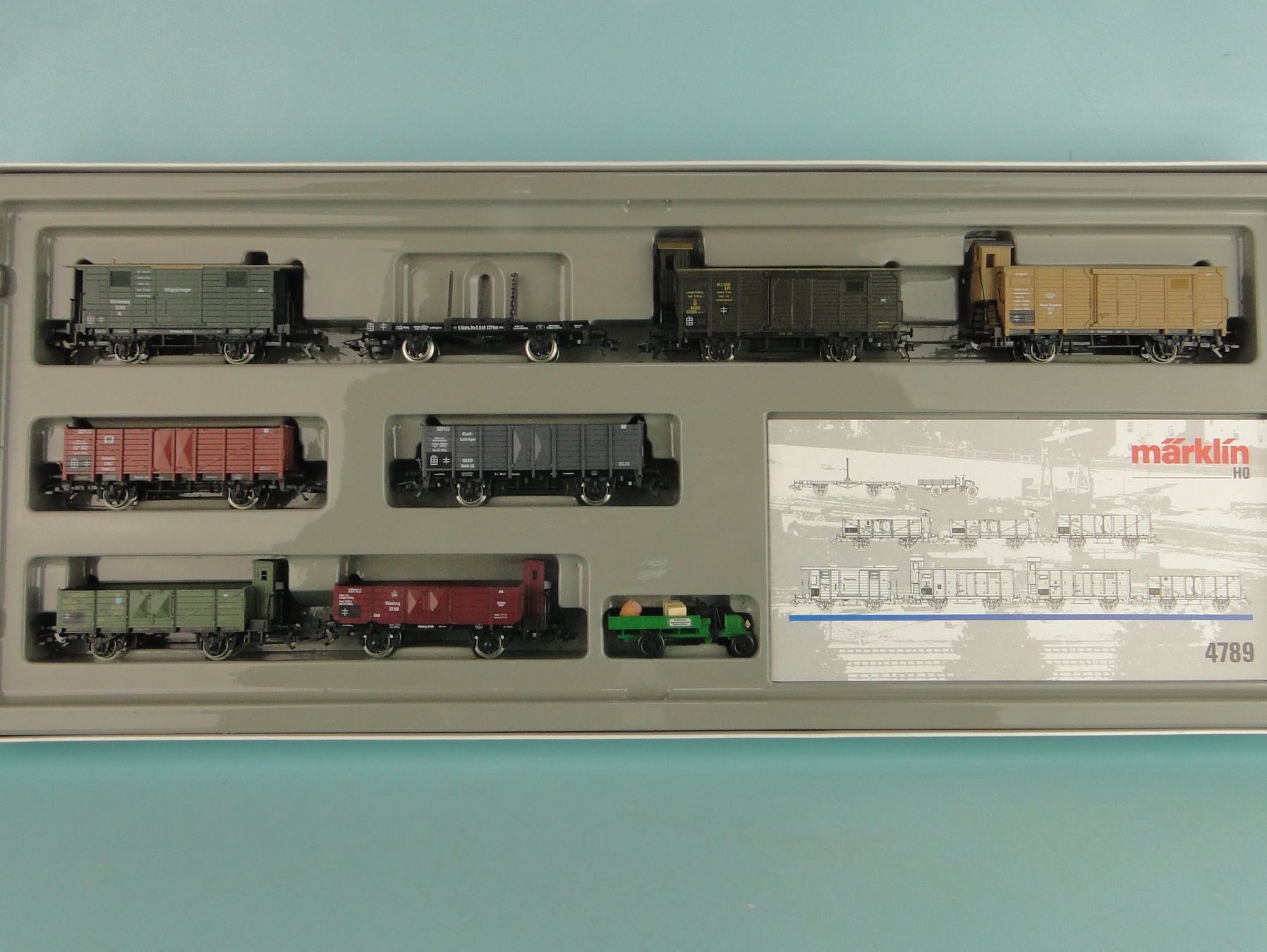 Märklin Modellini di ferrovie: Märklin Staatsbahn SET 4789 – Usato da Bülach venduto da cann11