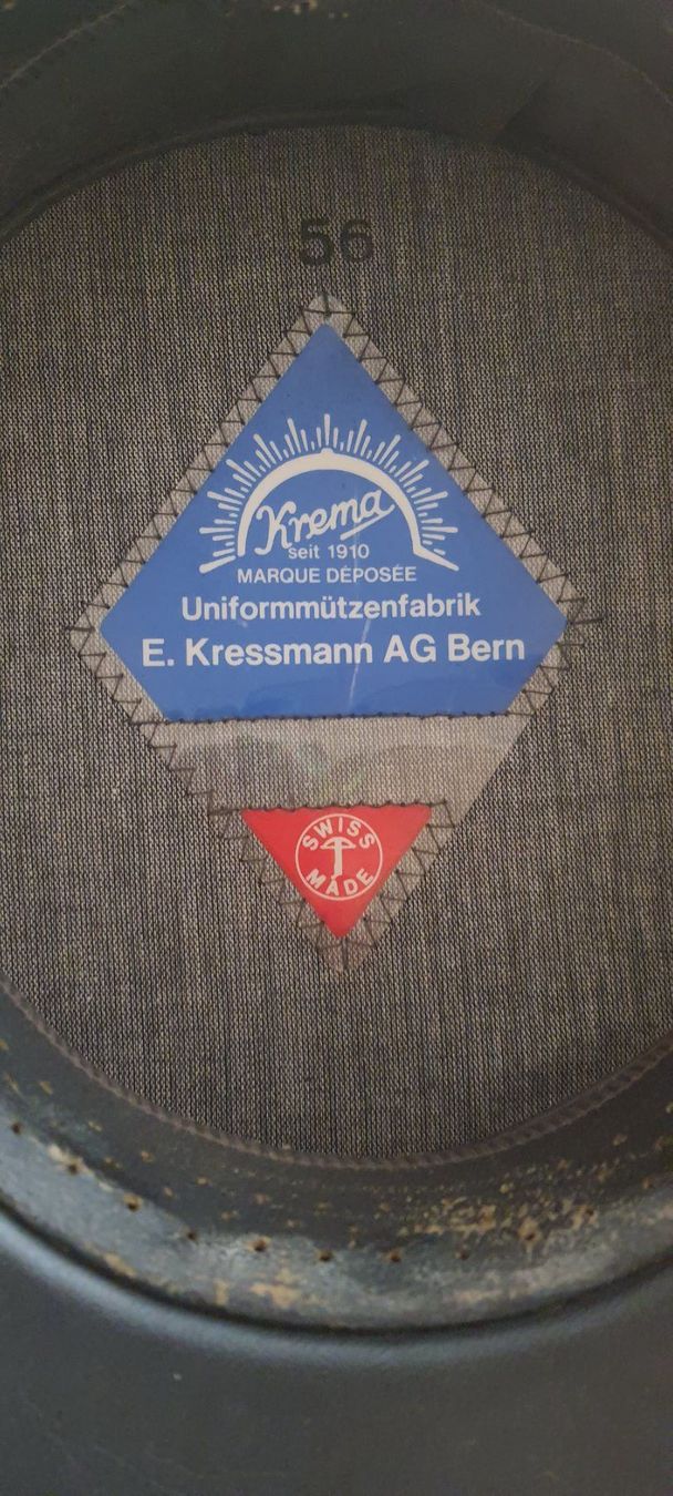 Copricapi, berretti & cappellini: Originaler SBB  Schaffnerhut – Usato da zürich venduto da FE66 1