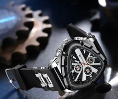 Herrenuhr Liboger, neuwertig, sportlich, top Zustand!