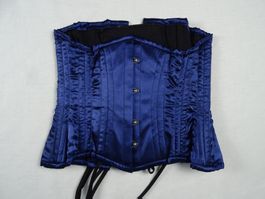 Orchard Corset – Dunkelblaues Unterbrust-Korsett
