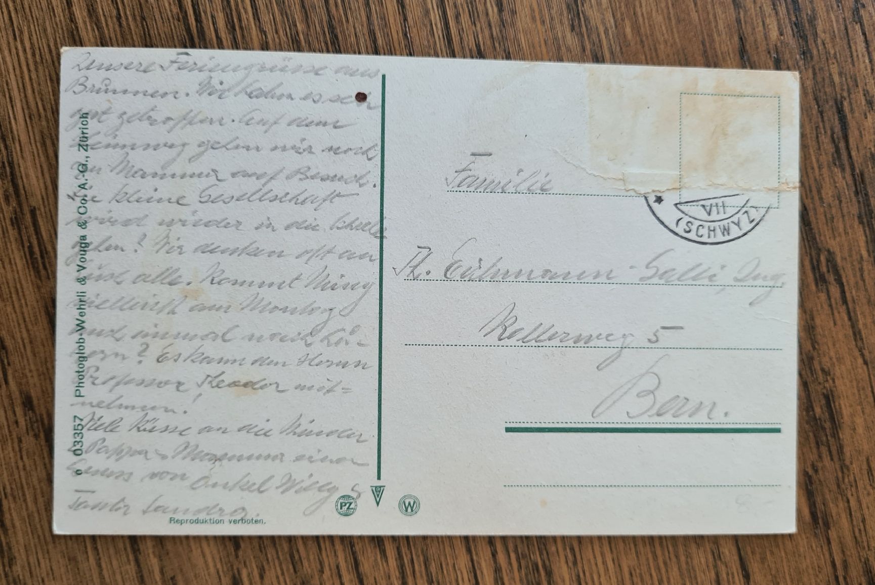 Cartoline postali: Brunnen – Usato da Ebikon venduto da Donar50 1