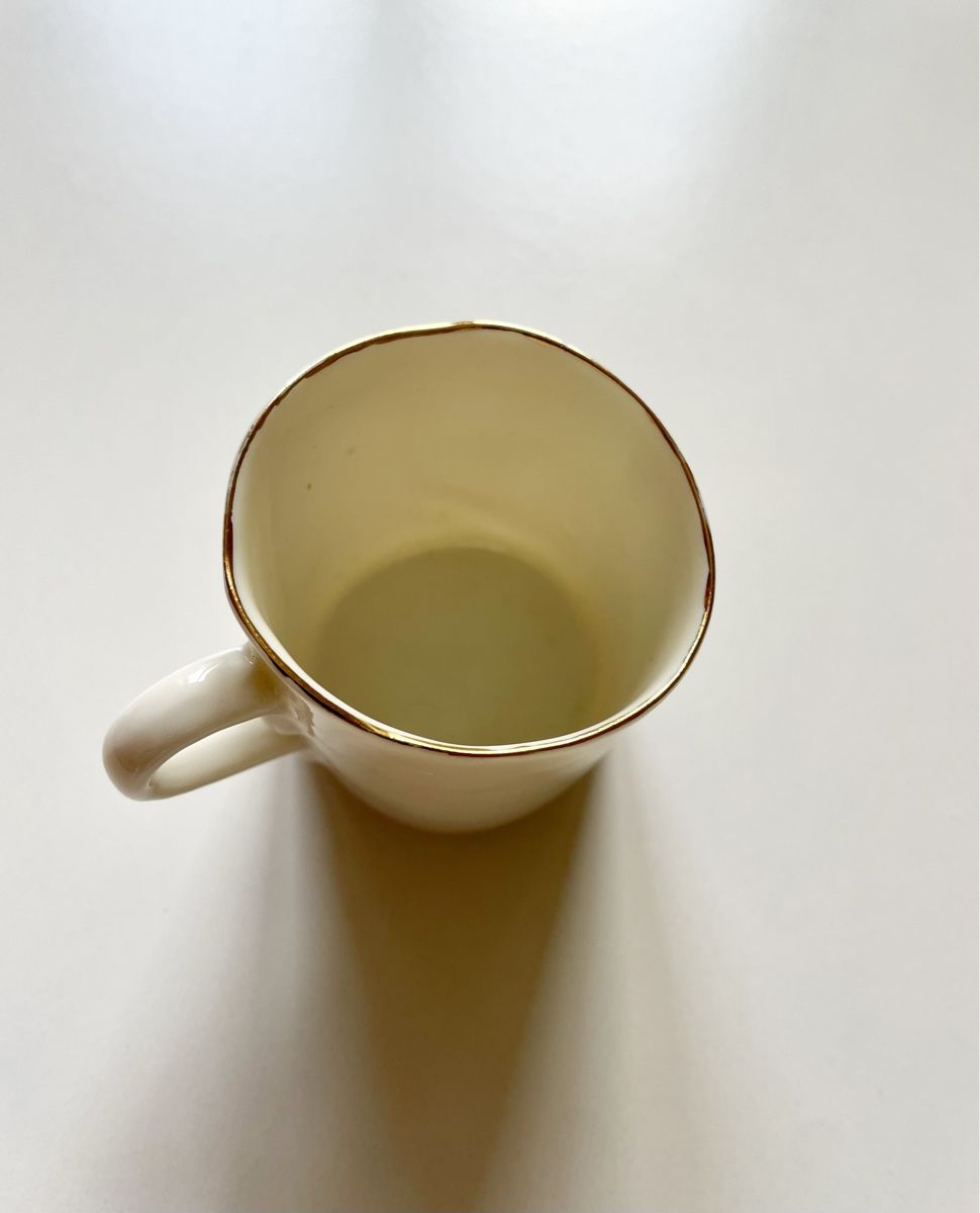 Tazze: Espresso-Tasse mit Goldrand – Nuovo (secondo la descrizione) da Zürich venduto da Christine.R 5