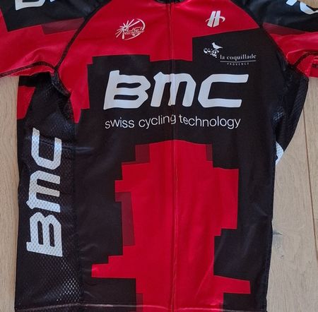 Velo Trikot BMC Kurzarm schwarz rot neuwertig