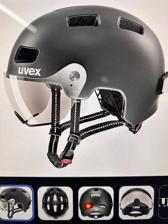 Libri: UVEX RUSH VISOR Black Silver Helm – Usato da Sursee venduto da pil_xg2h