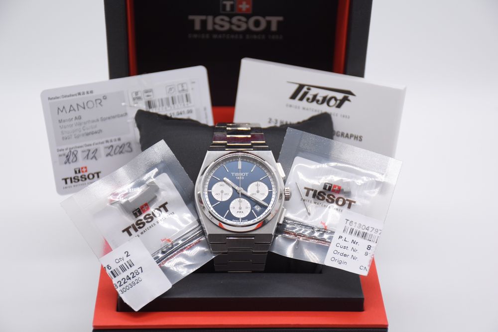 Tissot PRX Chronograph Ref. T137.427.11.041.00 Full Set Kaufen