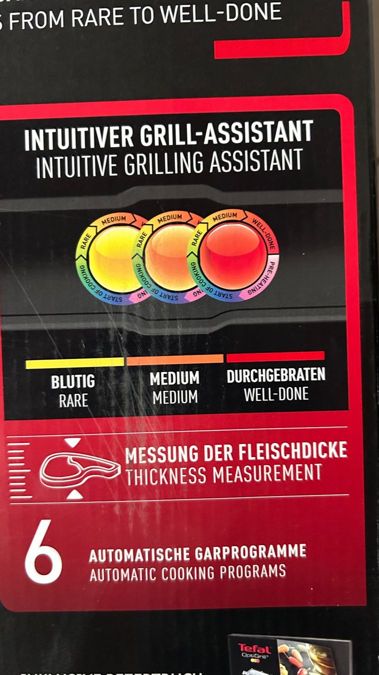 Tefal Grills: TEFAL Optigrill – Neu (gemäss Beschreibung) aus Amden von Songbird7 5