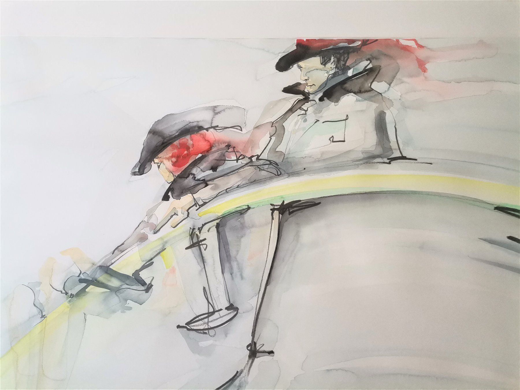 Dipinti: Kunst, Aquarell, Peter Steinmann 1991 – Usato da Luzern venduto da Shayenne2 3
