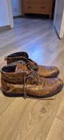 Leder Schuhe Gr 45 Braun
