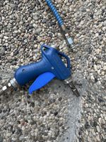 Pistola ad aria compressa VMG1-01 con tubo a spirale blu