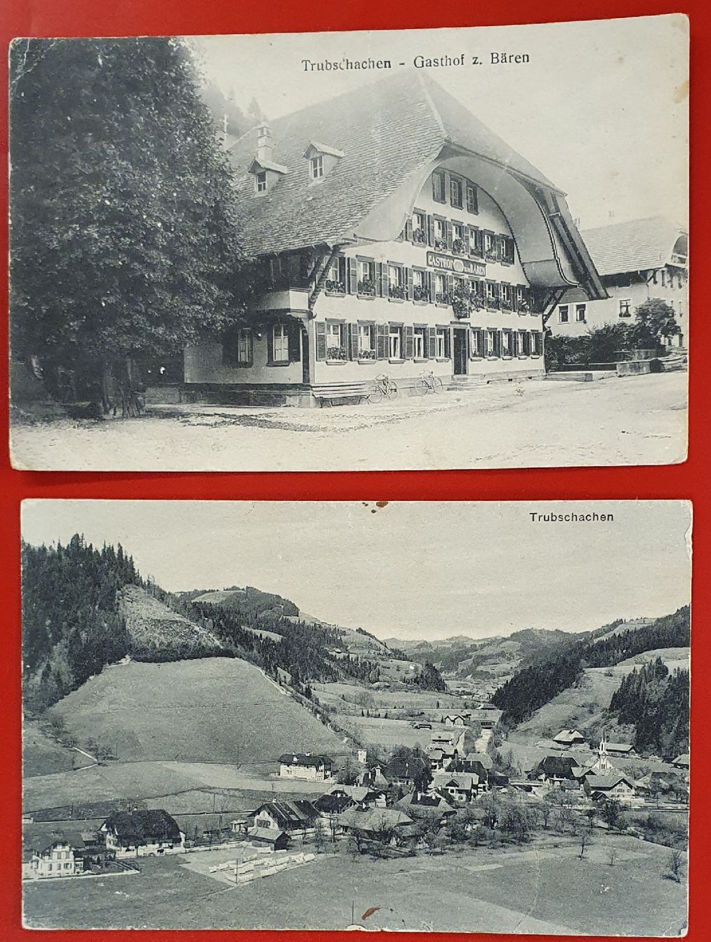 Cartoline postali: 2 Ansichtskarte Trubschachen – Usato da Kreuzlingen venduto da Rschweiz1