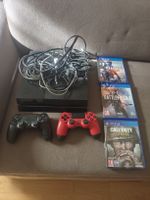 Sony PlayStation 4 mit 2 Controllern & 3 Spiele
