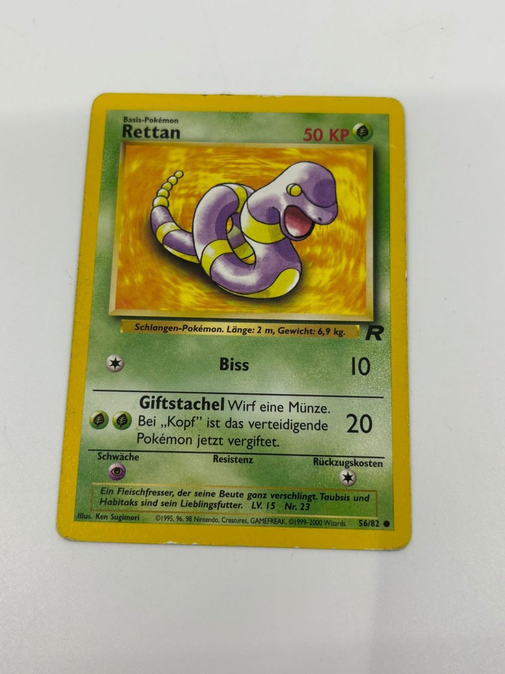Pokémon Carte collezionabili: Pokemon-Karte Rettan 56/82 – Usato da Herisau venduto da Seyashop1