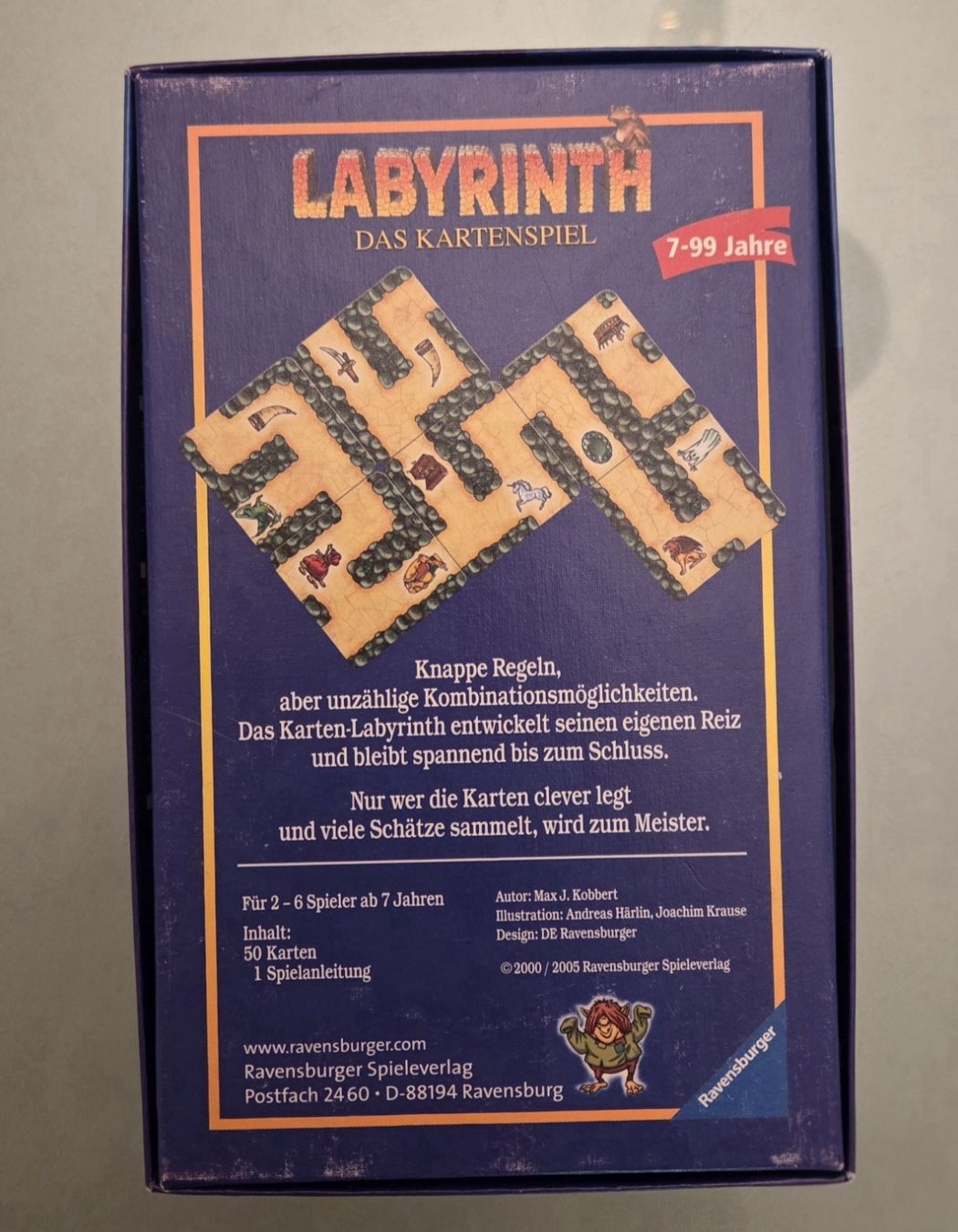 Ravensburger Giochi: Labyrinth Das Kartenspiel von Ravensburger  – Usato da Zug venduto da dhs87 2