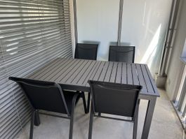 Balkontisch + Stühle zum abholen