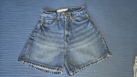 Amisu Denim Shorts High Waist – Gr. 32 – Guter Zustand! 👖✨