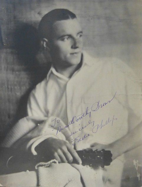 Autografi: Eddie Phillips (1899-1965) Schauspieler - Autogramm – Usato da Dietikon venduto da cyranos.ch