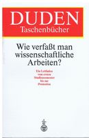 Duden: Wie verfasst man wissenschaftliche Arbeiten?