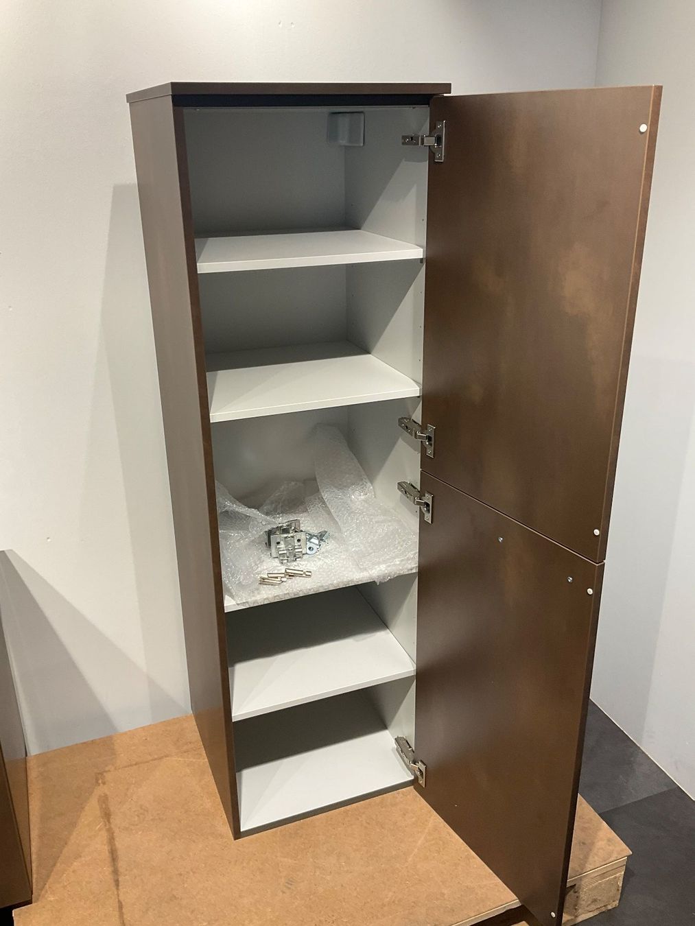 Mobili per bagno: 084 Leicht Badmöbelkombination, braun, Granit, 162cm – Nuovo (secondo la descrizione) da Derendingen venduto da Meisterstuecke 7