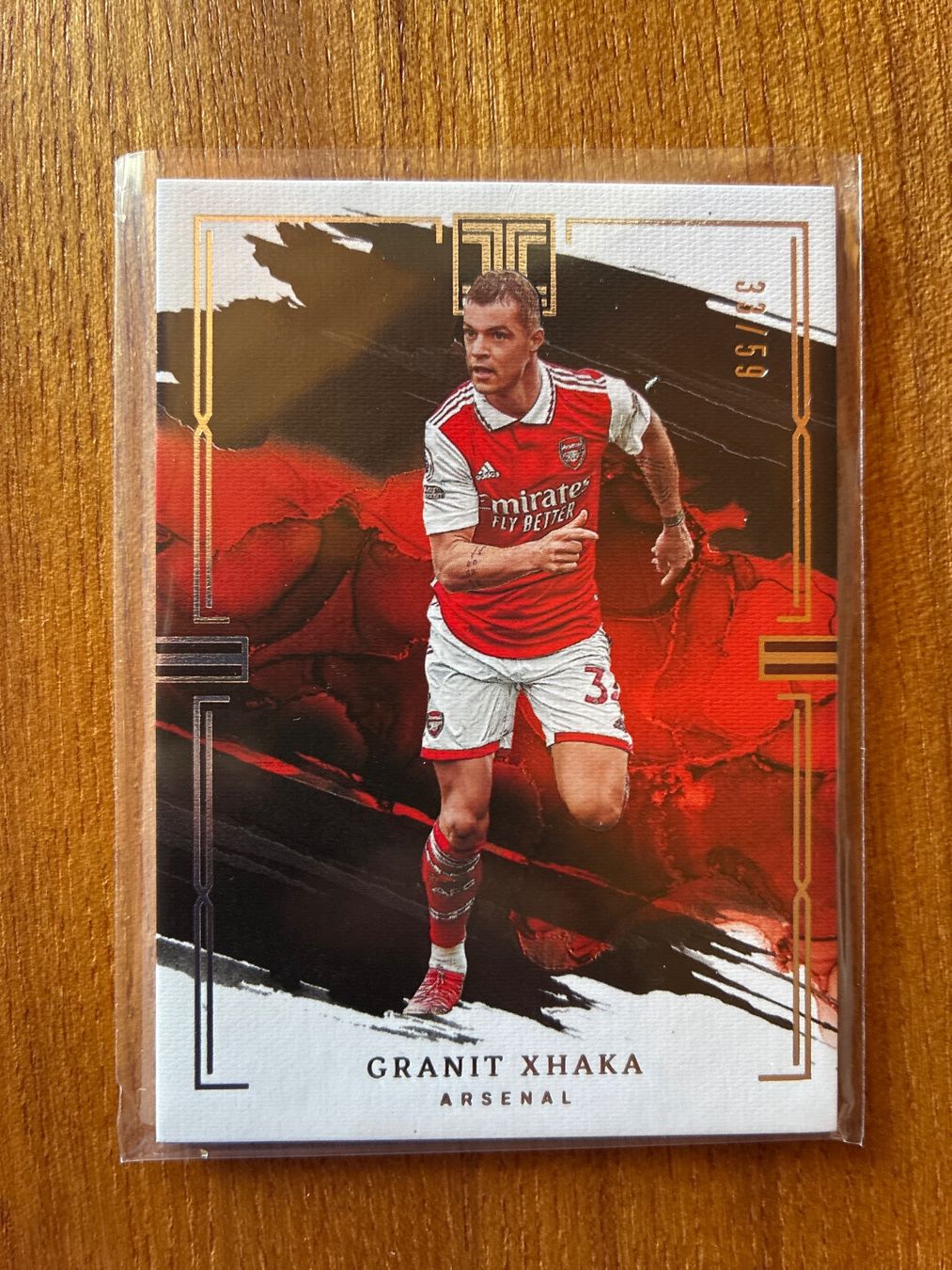 Topps Cartes à collectionner: Panini Impeccable Granit Xhaka /59 – D'occasion à Wangenried par Garagara