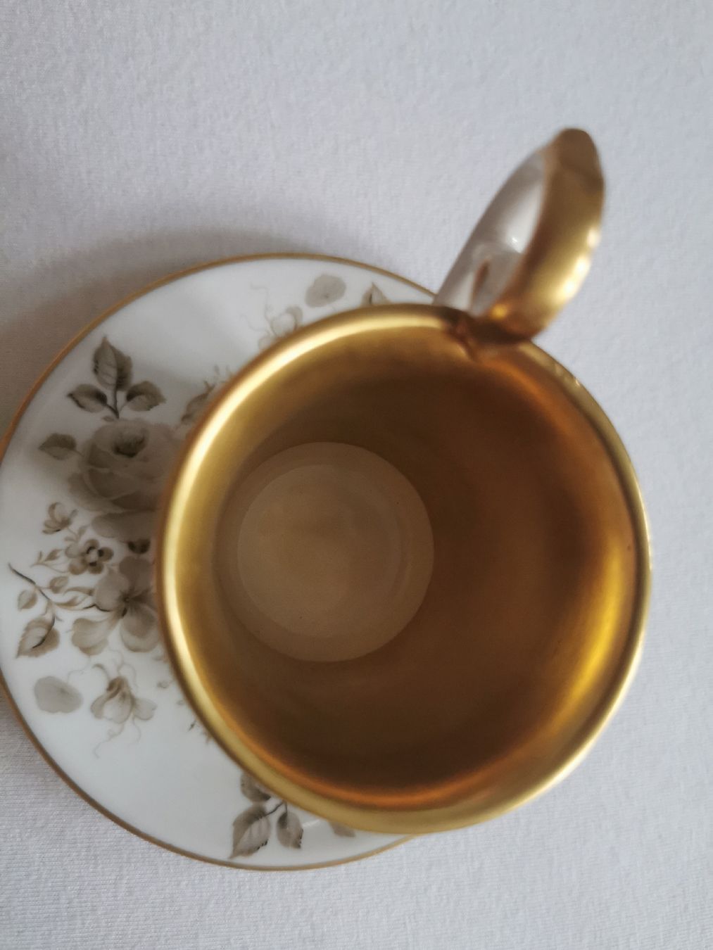 Tassen: Kaffe Tasse mit Unterteller  – Neu (gemäss Beschreibung) aus Schlieren von vlalif 4