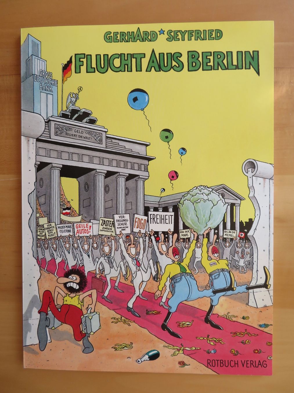 Fumetti: Gerhard Seyfried: Flucht aus Berlin – Usato da Bern venduto da mordswein