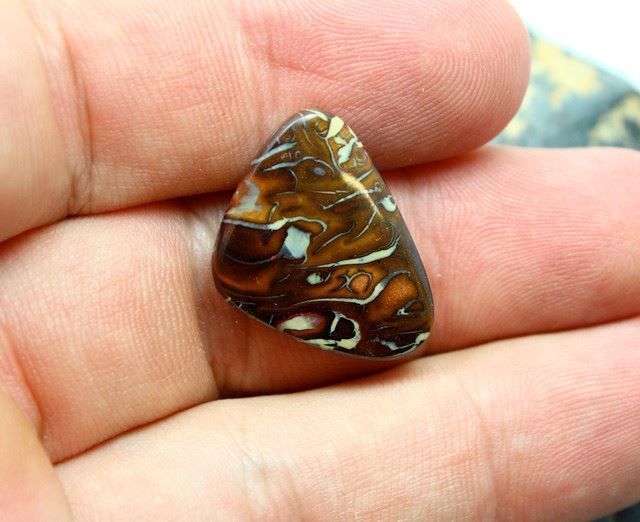 Edelsteine: Australischer Boulder Opal 19.35Cts. – Gebraucht aus Bern von Grindelwaldaus 4