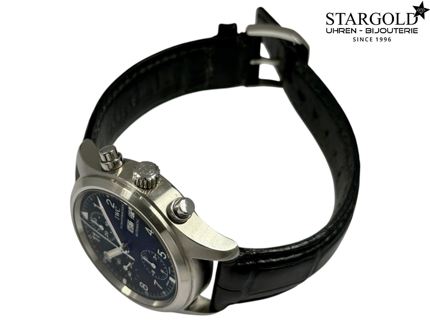 IWC Orologi: IWC Pilot Chronograph - IW3706 – Usato da Zürich venduto da Stargold-Uhren 4