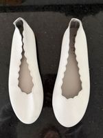 Weisse Ballerinas, Gr. 37, Leder, sehr guter Zustand!