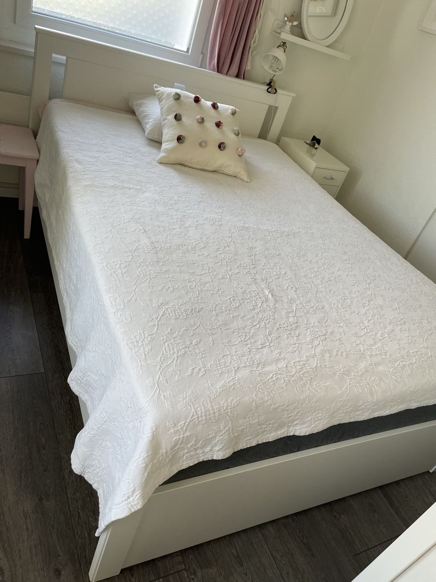 Ikea Letti: Bett mit Lattenrost und Matratze  – Usato da Niedergösgen venduto da miro_03