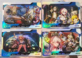 Honkai : Star Rail 4 Thick Foil Card LGR