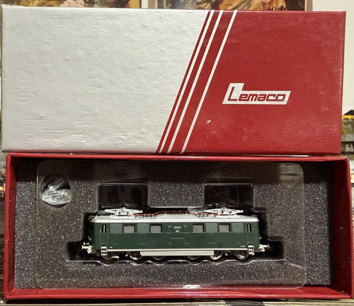 Lemaco Modellini di ferrovie: Lemaco SBB Ae 4/6 10802 Digital – Usato da Pfäffikon ZH venduto da HR89 4