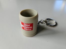 Porte-clés Choppe à bière Suisse vintage