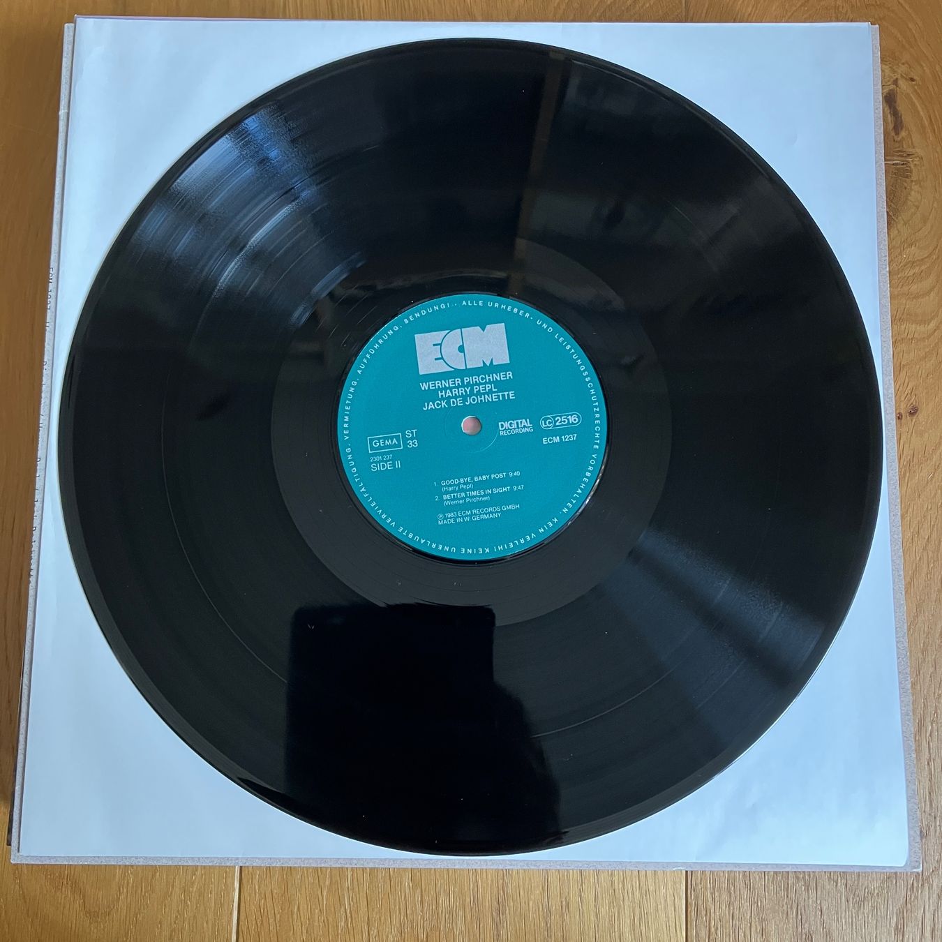 Dischi in vinile: Werner Pirchner, Harry Pepl, Jack DeJohnette - Same – Usato da Altdorf UR venduto da Metallic0 1