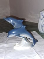  Delfin-Figur Porzellan 