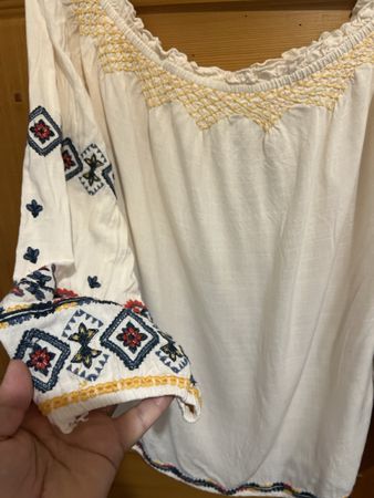 Carmen Bluse von Pepe Jeans Gr. 40-eher42
