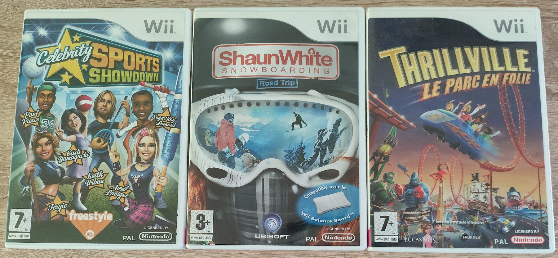 Nintendo Giochi: 3 jeux Wii – Usato da Grandson venduto da proekt