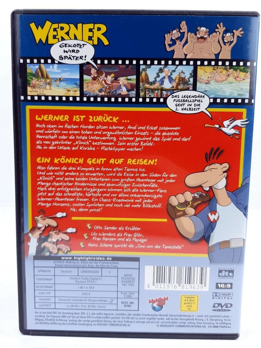 Tutti i DVDs: Werner - Gekotzt wird später – Usato da St.Gallen venduto da elk2023 3