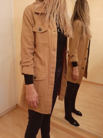 Jacke Damenjacke Übergangsjacke leichter Mantel Blaser