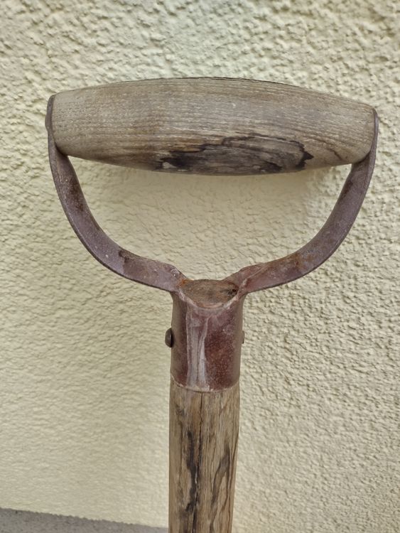 Grabgabel / Stechgabel mit Holzstiel 2