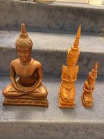 Schöne Buddhas aus hochwertigem Holz