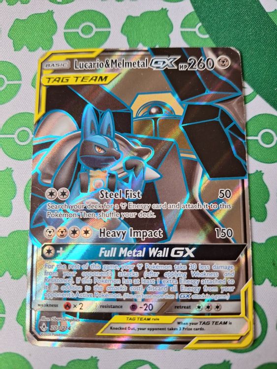 Lucario & Melmetal-GX (Unbroken Bonds 120) - , The Community-driven Pokémon Encyclopedia